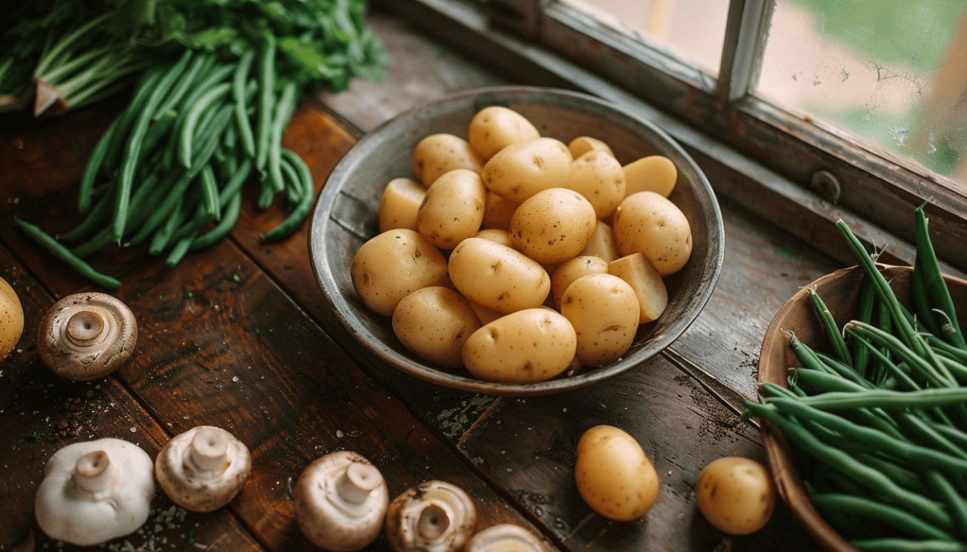 Recette de poêlée pomme de terre, haricots verts et champignons : astuces pour une cuisson parfaite à la poêle