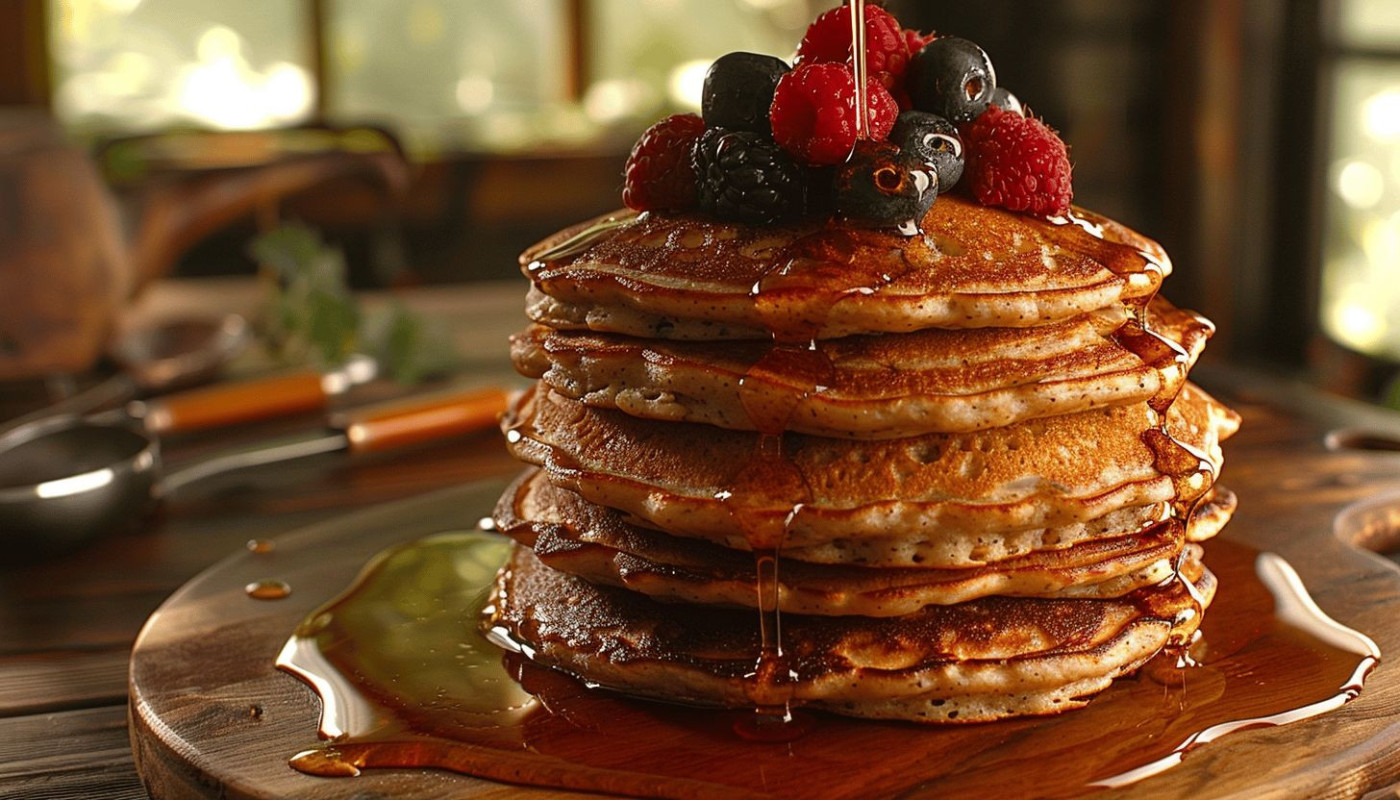 Recette gourmande de pancakes au son d'avoine